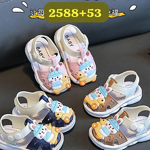 HUARACHITOS INFANTIL CONEJITO MODELO #2588+53 🐇