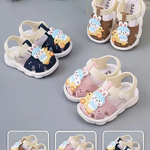 HUARACHITOS INFANTIL CONEJITO MODELO #2588+53 🐇
