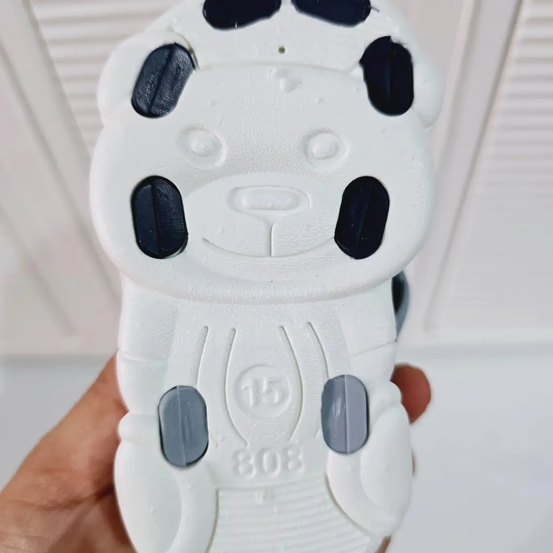 HUARACHES PARA NIÑA DISEÑO OSITO TALAS DEL 15 AL 20 (MEX. DEL 12 AL 15 MOD# 808+3 9
