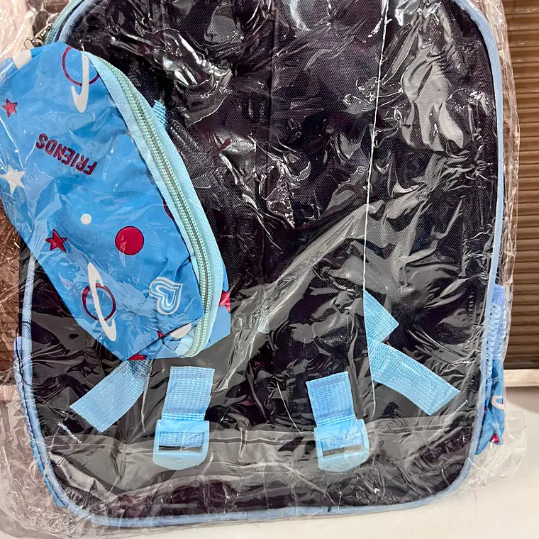 MOCHILA/PERSONAJES CON LAPICERA PARA PREESCOLAR CON LUZ LED MOD# 1206 14