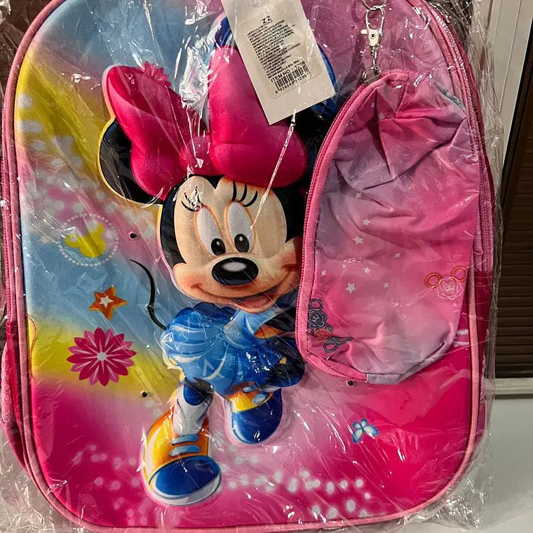 MOCHILA/PERSONAJES CON LAPICERA PARA PREESCOLAR CON LUZ LED MOD# 1206 3