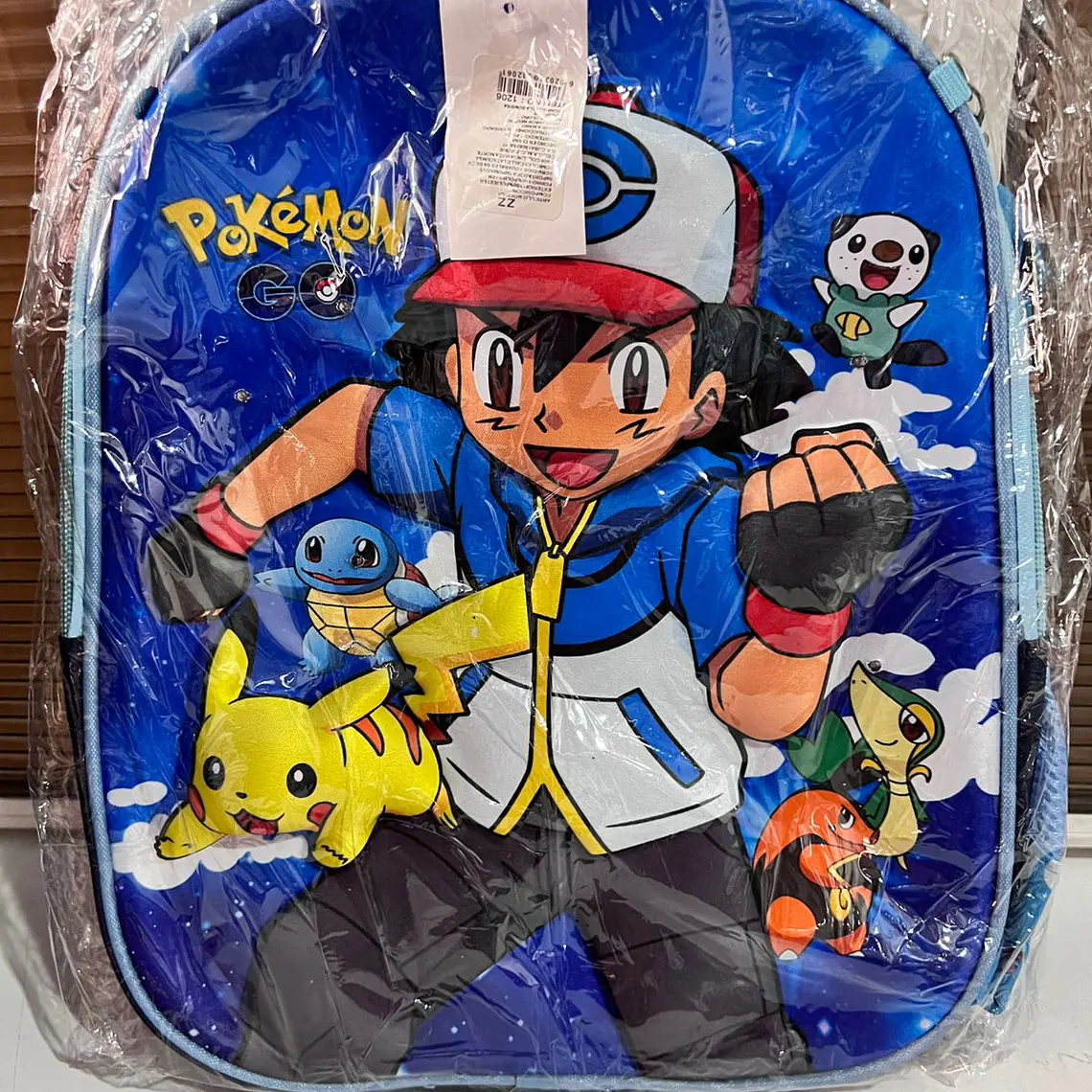 MOCHILA/PERSONAJES CON LAPICERA PARA PREESCOLAR CON LUZ LED MOD# 1206 7
