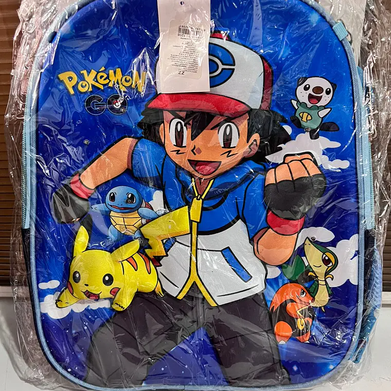 MOCHILA/PERSONAJES CON LAPICERA PARA PREESCOLAR CON LUZ LED MOD# 1206 7