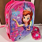 MOCHILA/PERSONAJES CON LAPICERA PARA PREESCOLAR CON LUZ LED MOD# 8004 - Miniatura 2