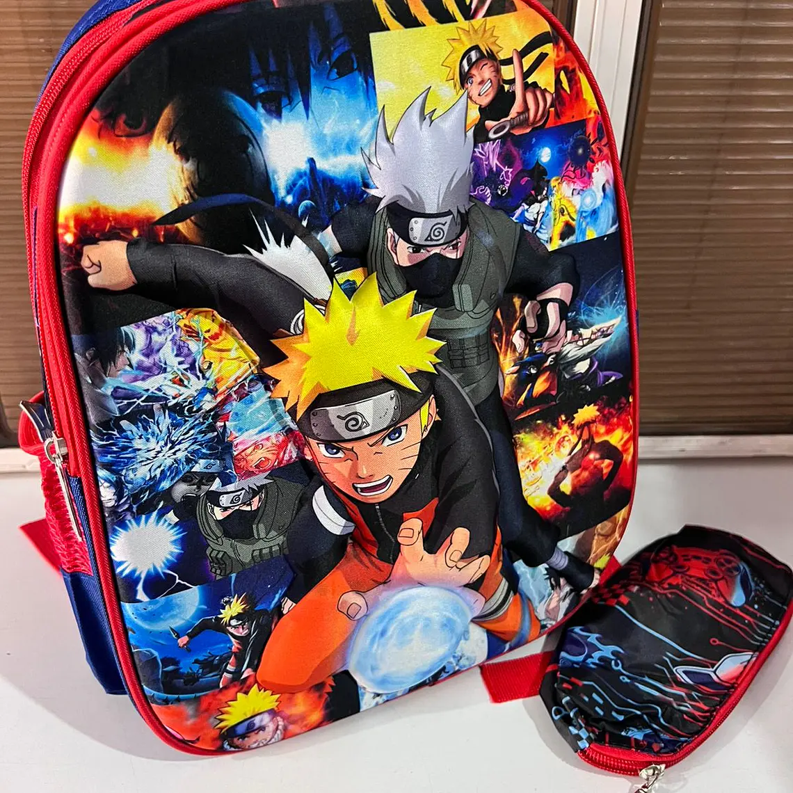 MOCHILA/PERSONAJES CON LAPICERA PARA PREESCOLAR CON LUZ LED MOD# 8004 5