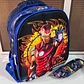 MOCHILA/PERSONAJES CON LAPICERA PARA PREESCOLAR CON LUZ LED MOD# 8004 - Miniatura 7