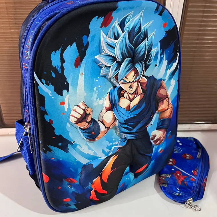 MOCHILA/PERSONAJES CON LAPICERA PARA PREESCOLAR CON LUZ LED MOD# 8004 11