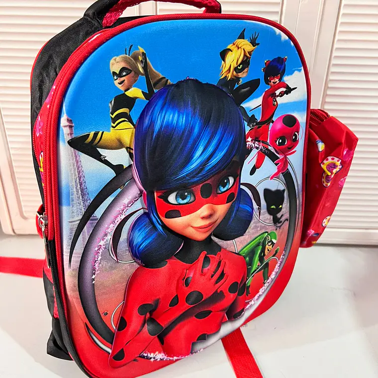 MOCHILA/PERSONAJES CON LAPICERA PARA PREESCOLAR CON LUZ LED MOD# 8004 13