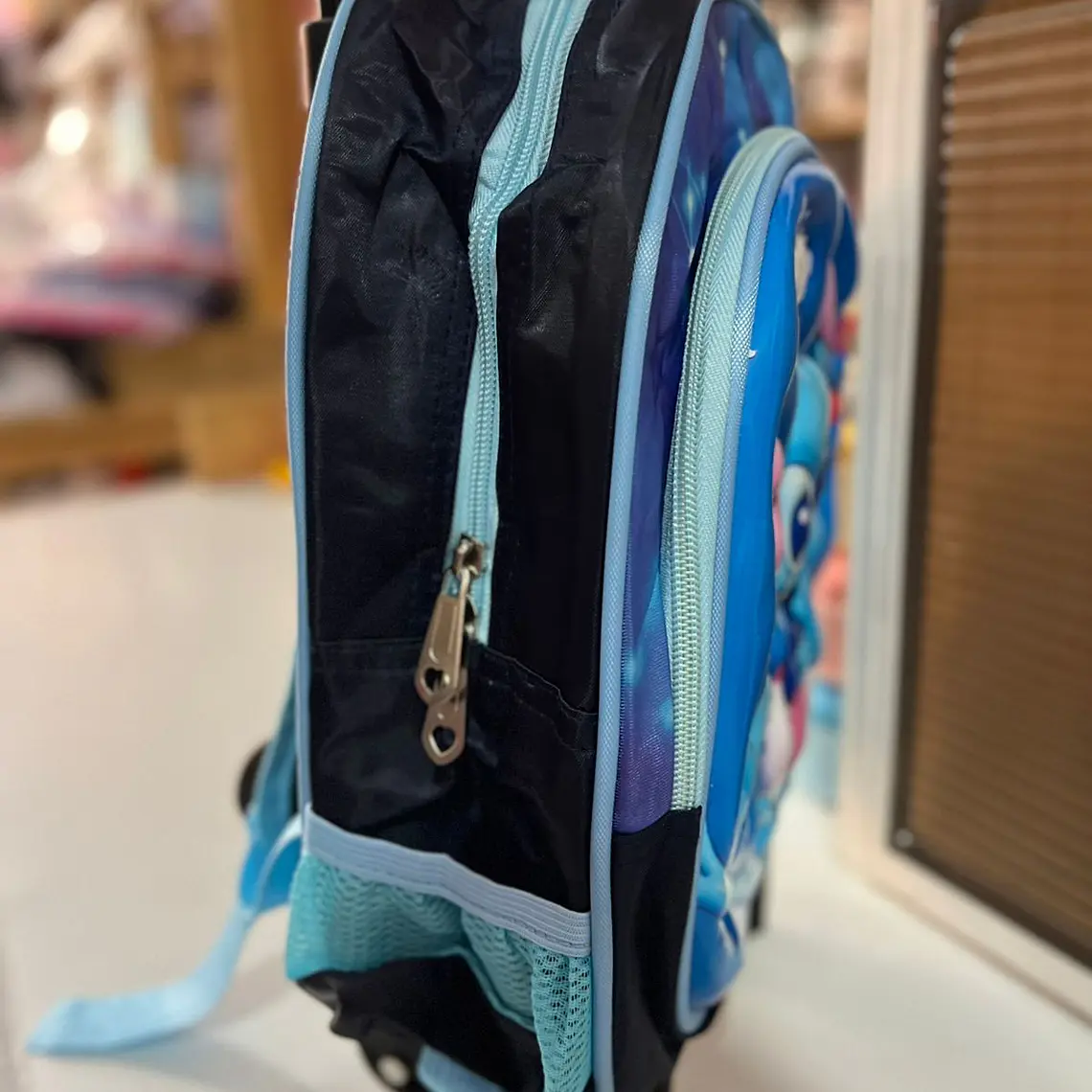 MOCHILA PARA PREESCOLAR CON CARRITO VARIOS PERSONAJES 8