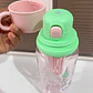 BOTE TRANSPARENTE PARA AGUA DE 800 ML (HAPPY LITTLE CAT EVERY DAY) MOD# ST-7139 - Miniatura 8