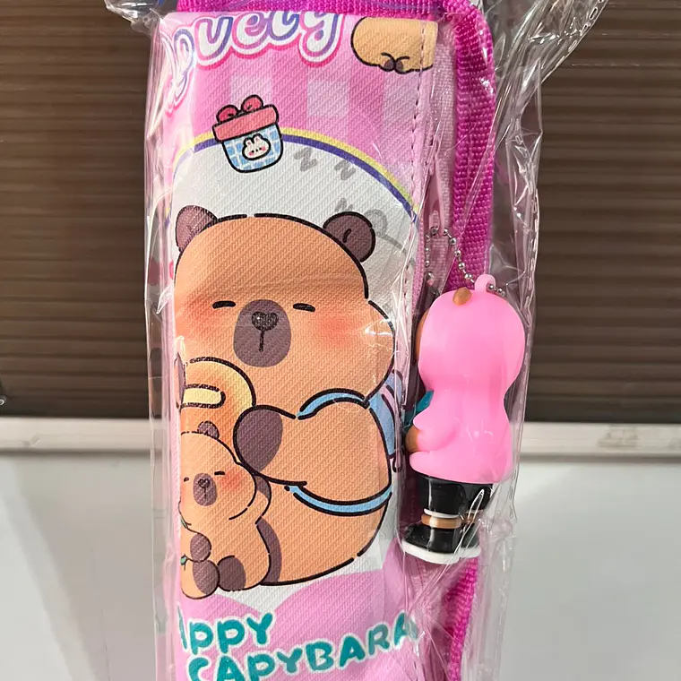 LAPICERA DISEÑO CAPYBARA CON LLAVERITO MOD# 2531-1 5