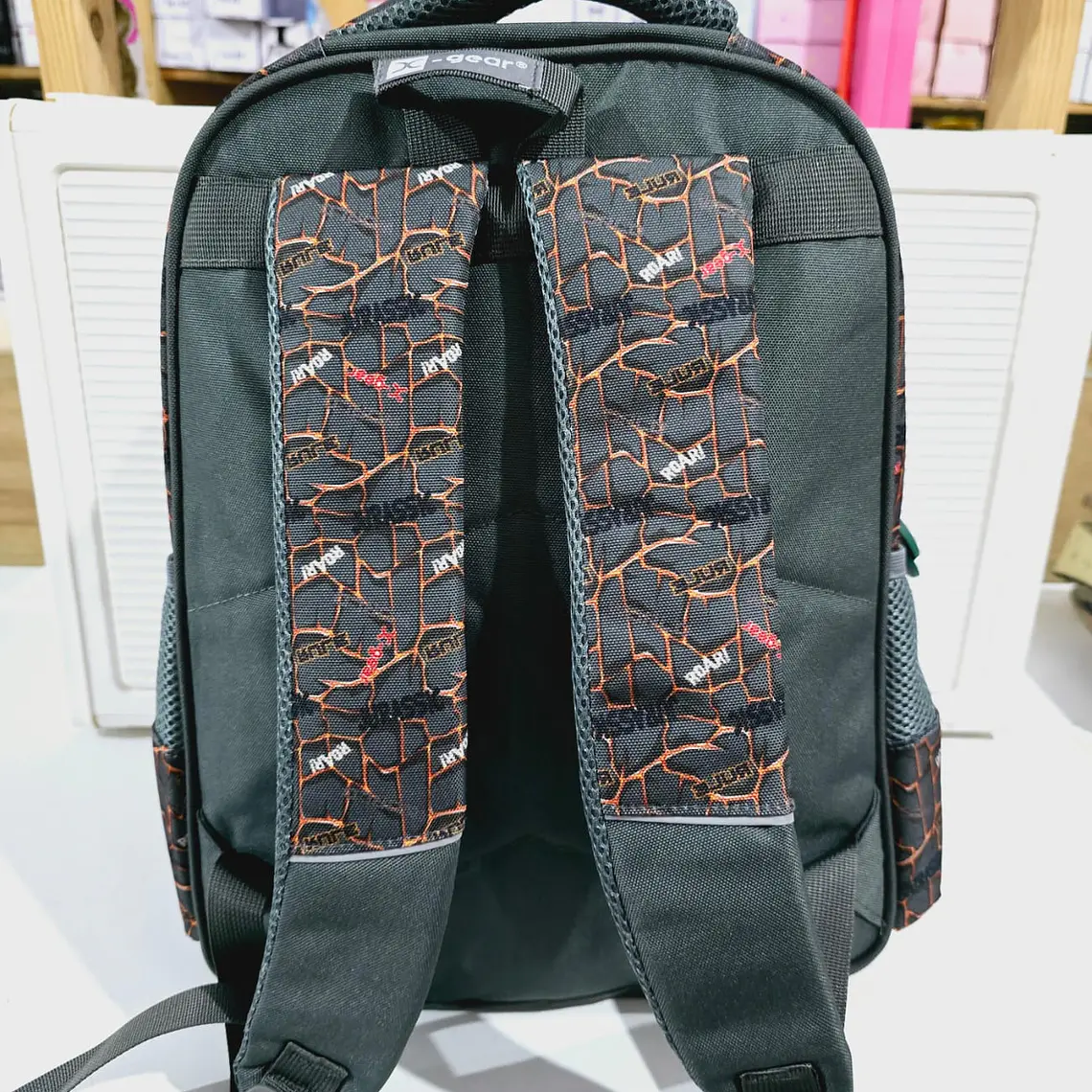 MOCHILA ORIGINAL DE PRIMARIA DINOSAURIO MODELO #XGE-6598 6