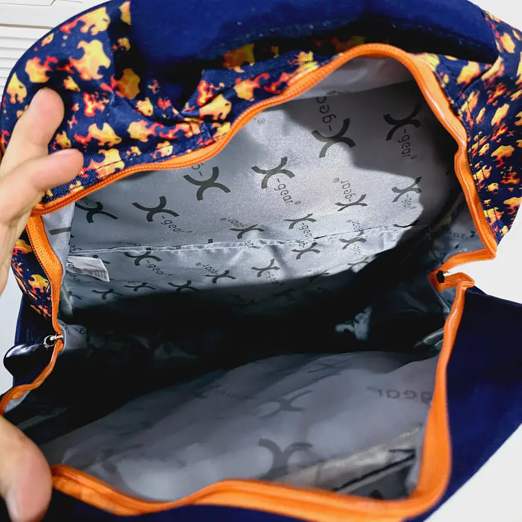 COMBO DE MOCHILA + LONCHERA + LAPICERA   ORIGINAL X-GEAR DRAGÓN (PRIMARIA)MOD# WLX1006  6