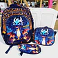 COMBO DE MOCHILA + LONCHERA + LAPICERA   ORIGINAL X-GEAR DRAGÓN (PRIMARIA)MOD# WLX1006  - Miniatura 3