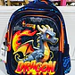 MOCHILA ORIGINAL X-GEAR DISEÑO DRAGÓN (PRIMARIA) MOD# XIN-0010 - Miniatura 1