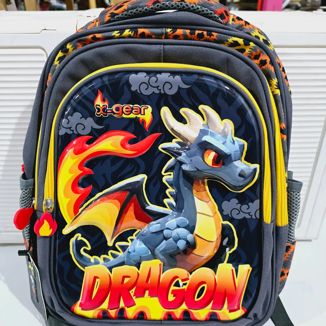 MOCHILA ORIGINAL X-GEAR DISEÑO DRAGÓN (PRIMARIA) MOD# XIN-0010 2