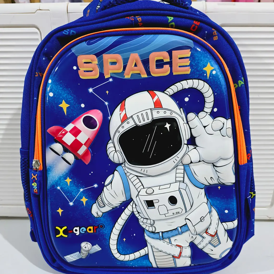 MOCHILA ORIGINAL X-GEAR ASTRONAUTA SPACE (PRIMARIA) MOD# XGE-6491 2