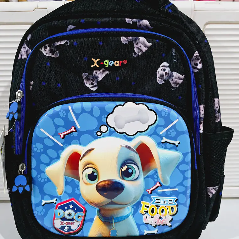 MOCHILA PREESCOLAR  ORIGINAL X-GEAR  PERRITO MOD# XIN-0020 1