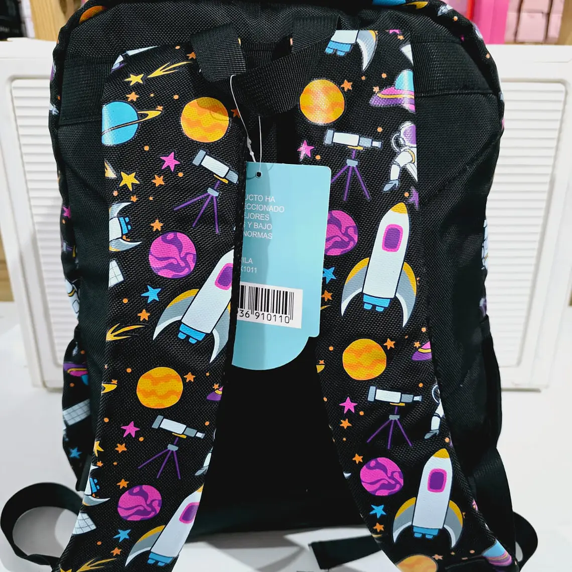 MOCHILA ORIGINAL X-GEAR ASTRONAUTA 3D (PRIMARIA) MOD# MIX1011 3