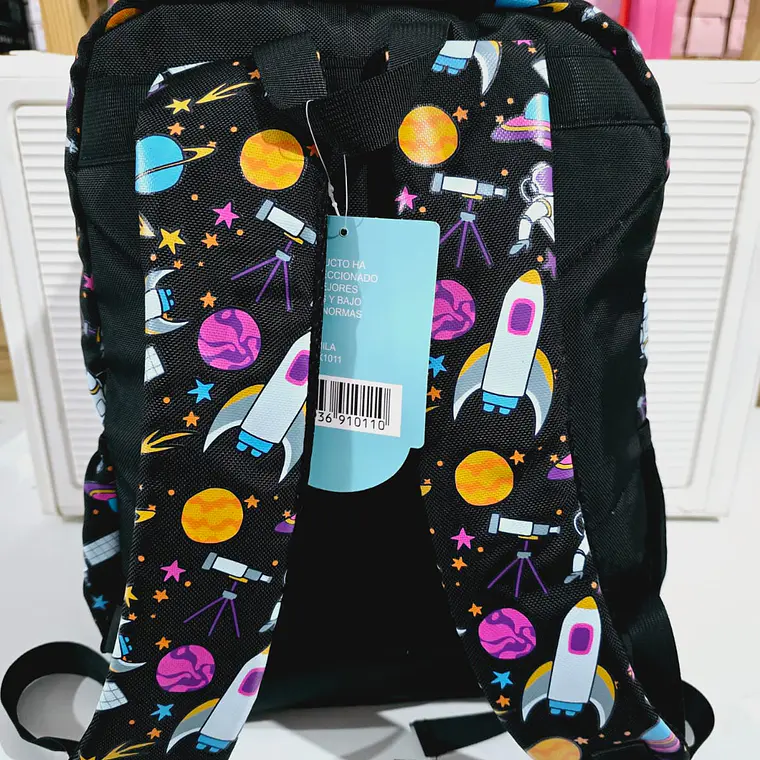 MOCHILA ORIGINAL X-GEAR ASTRONAUTA 3D (PRIMARIA) MOD# MIX1011 3
