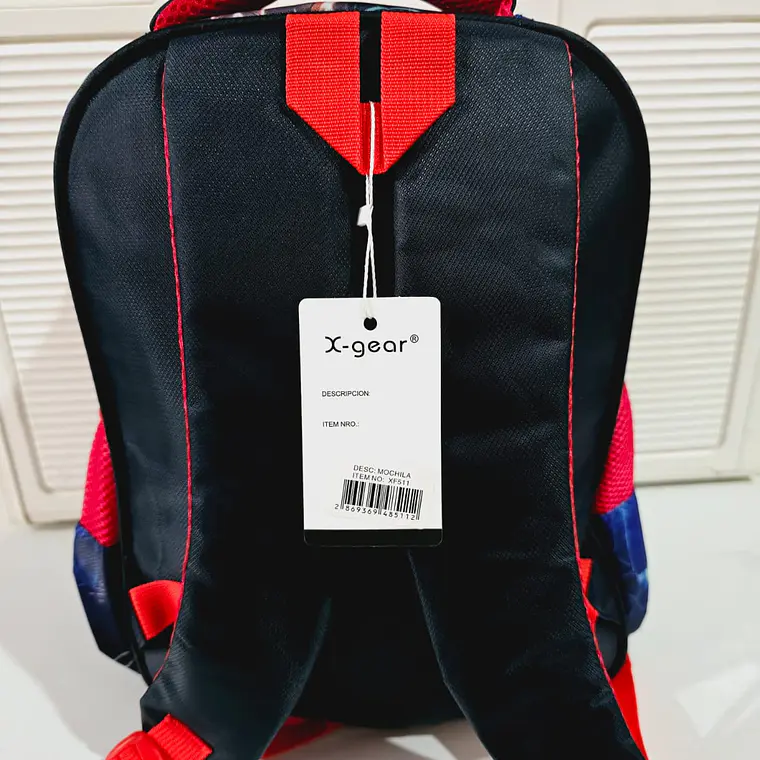 MOCHILA ORIGINAL X-GEAR DISEÑO TRANSFORMER (PREESCOLAR) MOD# FX511 4