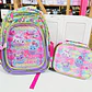 COMBO DE MOCHILA + LONCHERA ORIGINAL GOLDEN DISEÑO POSTRES (PRIMARIA) MOD# GF1675 - Miniatura 1
