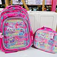 COMBO DE MOCHILA + LONCHERA ORIGINAL GOLDEN DISEÑO POSTRES (PRIMARIA) MOD# GF1675 - Miniatura 3