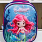 MOCHILITA ORIGINAL X-GEAR PARA PREESCOLAR DISEÑO SIRENITA MOD# XF513 - Miniatura 6