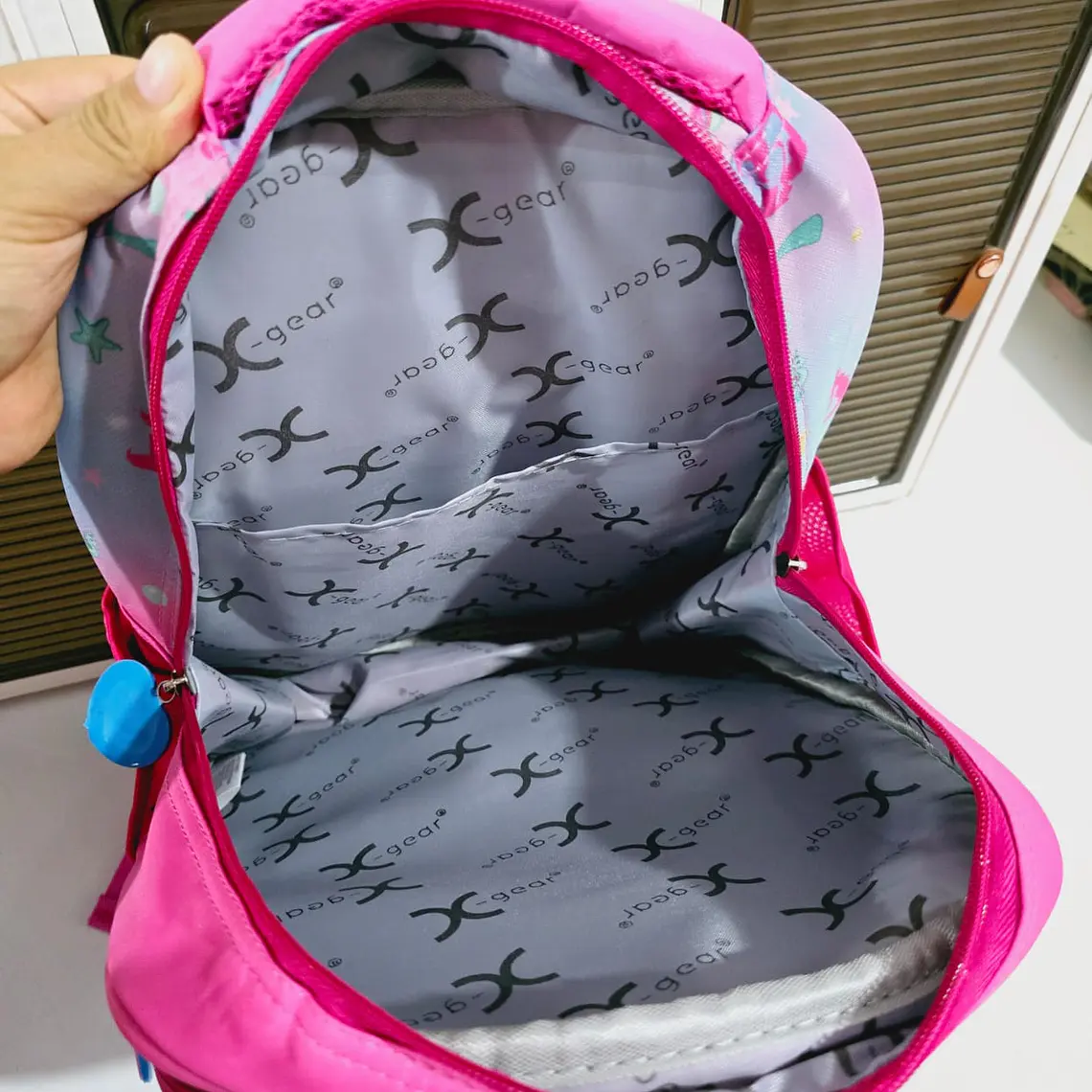 MOCHILITA ORIGINAL X-GEAR PARA PREESCOLAR DISEÑO SIRENITA MOD# XF513 8