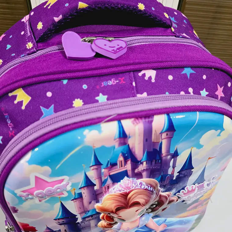 MOCHILITA ORIGINAL X-GEAR PARA PREESCOLAR (PRINCESITA SOFIA) MOD# XIN0016 REINGRESO 5