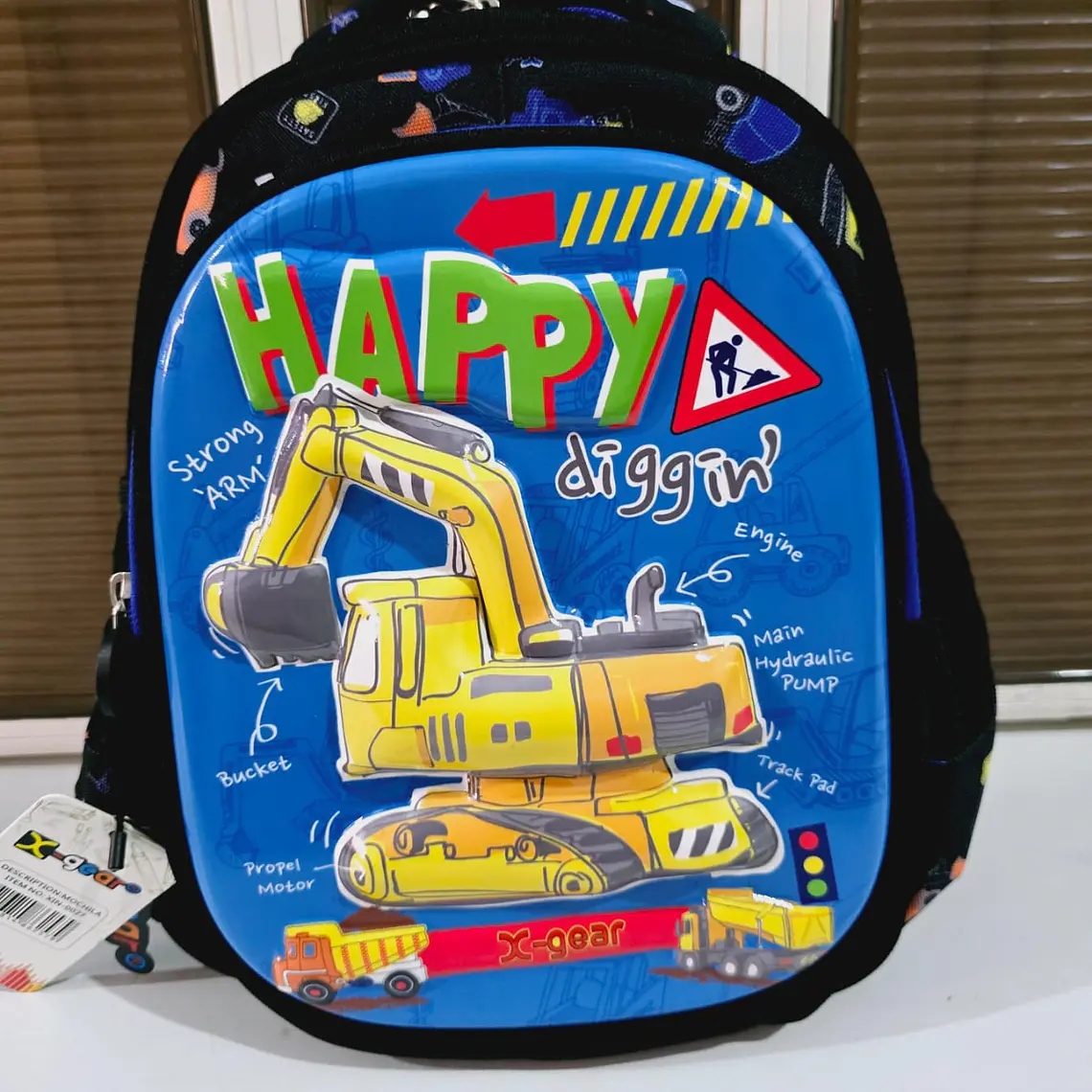 MOCHILITA ORIGINAL (HAPPY DIGGIN) X-GEAR MOD# XIN0027🚜 1
