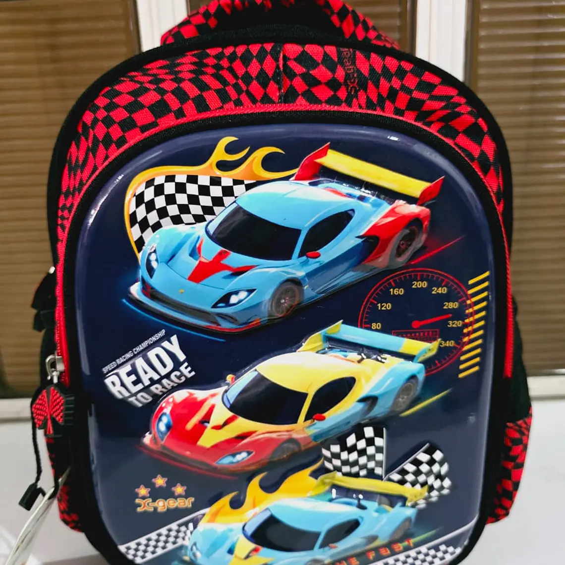 MOCHILITA ORIGINAL X-GEAR PARA PREESCOLAR (READY TO RACE) MOD# XIN0025- 1
