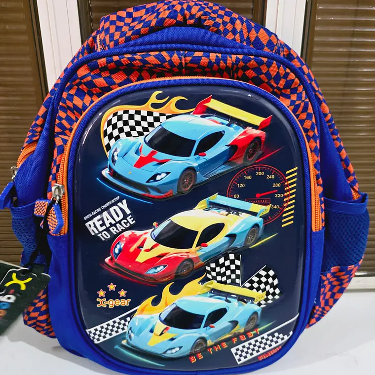 MOCHILITA ORIGINAL X-GEAR PARA PREESCOLAR (READY TO RACE) MOD# XIN0025- 3