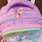 MOCHILA ORIGINAL PARA PREESCOLAR/MEDIANA DISEÑO GATITO ARCOIRIS MOD# XIN-0013- - Miniatura 8