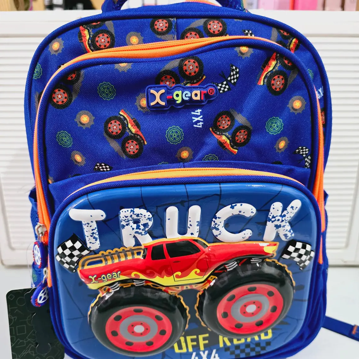 MOCHILA ORIGINAL X-GEAR PARA PREESCOLAR (CAMIONETA TRUCK) MOD#. XIN0017 3