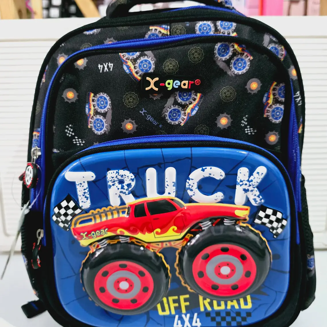 MOCHILA ORIGINAL X-GEAR PARA PREESCOLAR (CAMIONETA TRUCK) MOD#. XIN0017 1