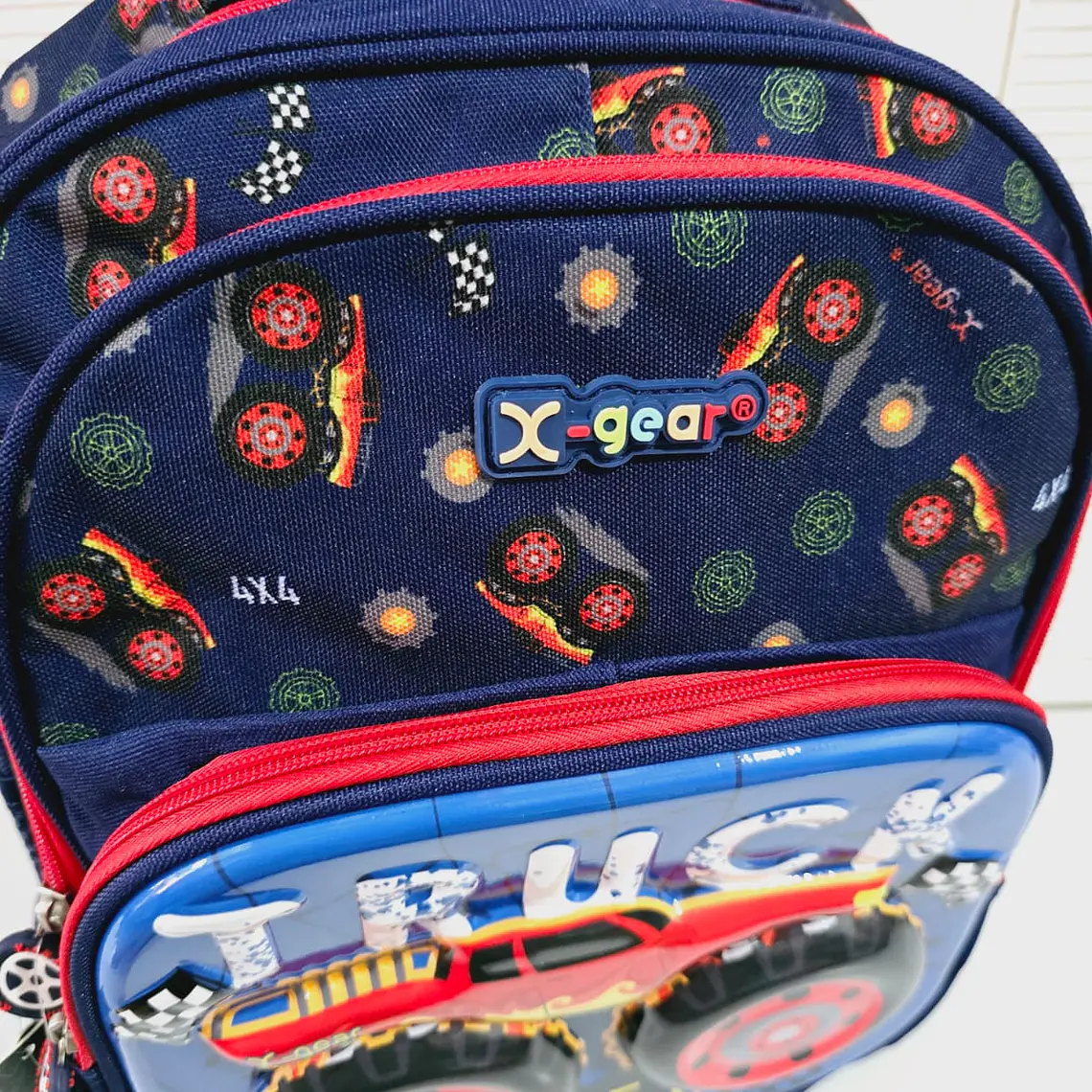MOCHILA ORIGINAL X-GEAR PARA PREESCOLAR (CAMIONETA TRUCK) MOD#. XIN0017 6
