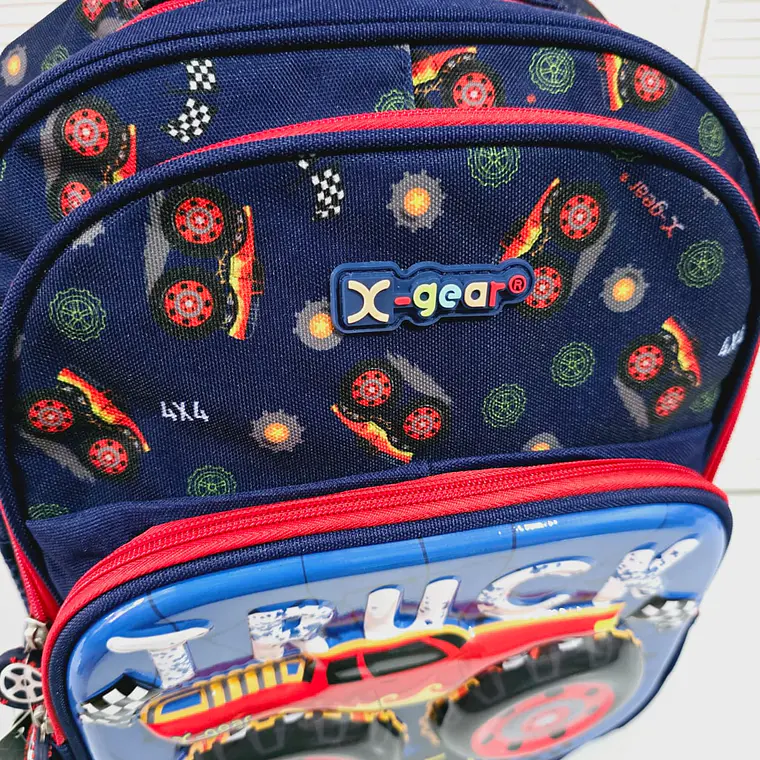 MOCHILA ORIGINAL X-GEAR PARA PREESCOLAR (CAMIONETA TRUCK) MOD#. XIN0017 6