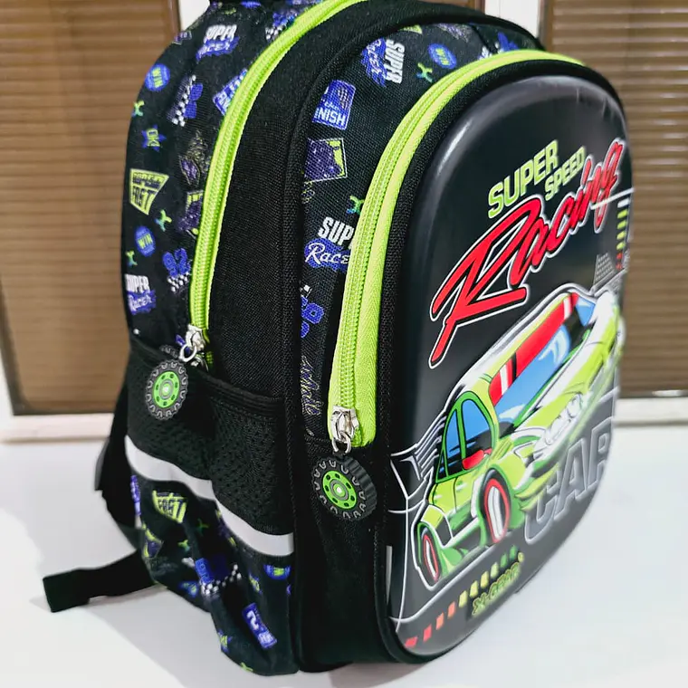 MOCHILITA ORIGINAL X-GEAR PARA PREESCOLAR (AUTO VERDE) MOD# MIX1022 5