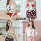 PIJAMA DE 2 PZ  PARA DAMA SATÍN MODELO # 2246 - Miniatura 1
