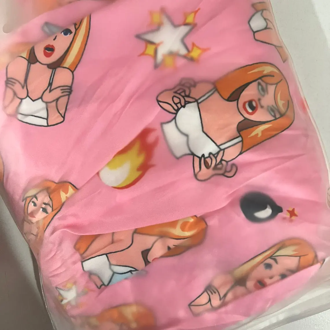 PIJAMA DE 2 PZ  PARA DAMA SATÍN MODELO # 2246 5