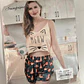 PIJAMA DE 2 PZ  PARA DAMA SATÍN MODELO # 2246 - Miniatura 6