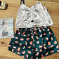PIJAMA DE 2 PZ  PARA DAMA SATÍN MODELO # 2246 - Miniatura 10