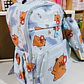 MOCHILA DISEÑO CAPYBARA JUVENIL CON LAPICERA MOD# 62119 - Miniatura 7