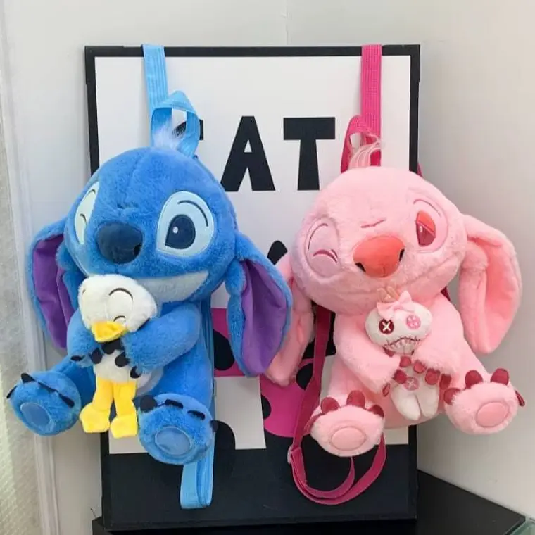 MOCHILA STICH CON MASCOTA MODELO # 56-4322 1