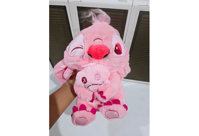 MOCHILA STICH CON MASCOTA MODELO # 56-4322