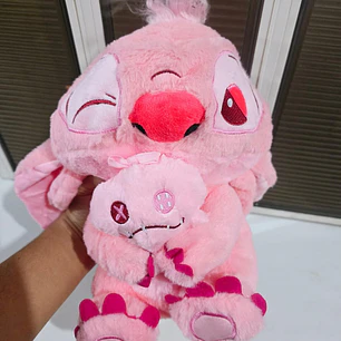 MOCHILA STICH CON MASCOTA MODELO # 56-4322