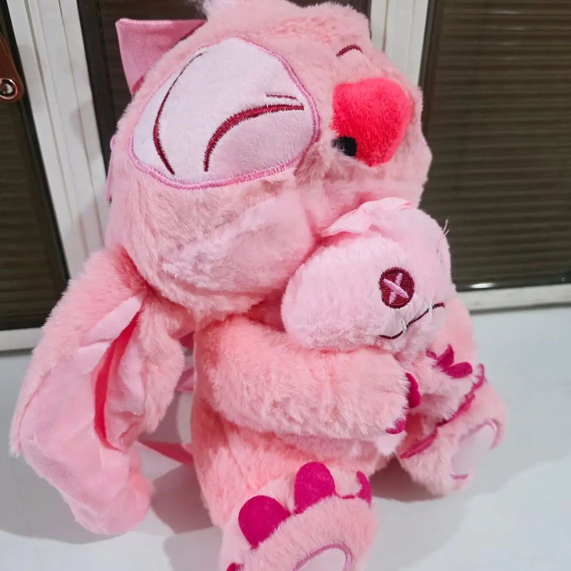 MOCHILA STICH CON MASCOTA MODELO # 56-4322 3