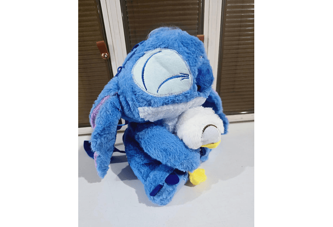 MOCHILA STICH CON MASCOTA MODELO # 56-4322