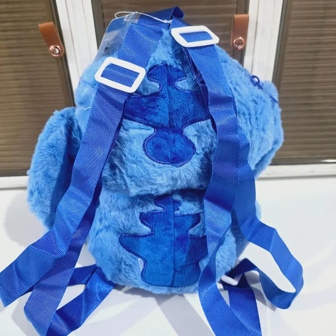 MOCHILA STICH CON MASCOTA MODELO # 56-4322 7